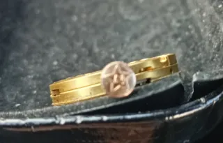 Maquinaria reloj oro