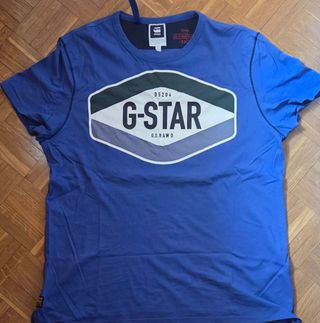 Camiseta G-Star RAW azul - Talla XL