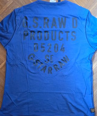 Camiseta G-Star RAW azul - Talla XL