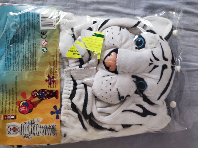 Disfraz Tigre Blanco Bebé (18 meses)