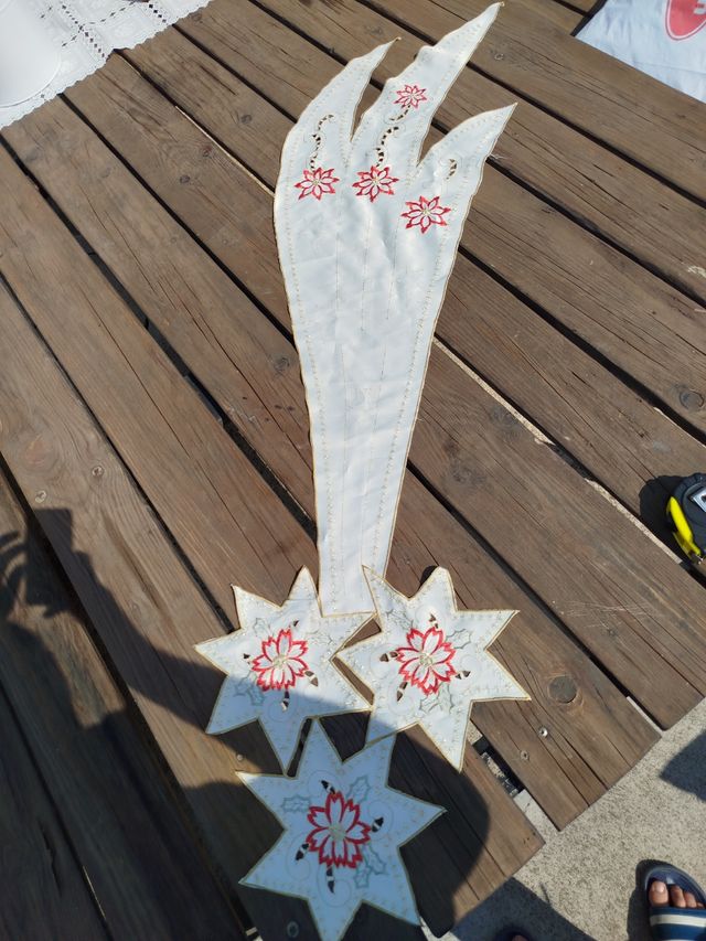 Centrotavola Natale stella cometa