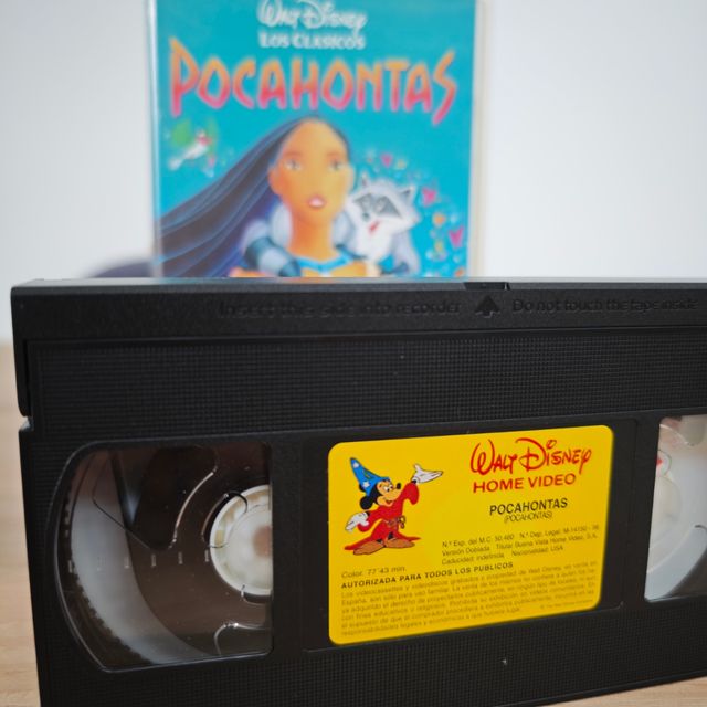 VHS Pocahontas - Español