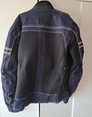 Chaqueta moto KOMINE azul