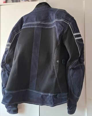 Chaqueta moto KOMINE azul