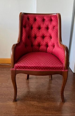 Poltrona stile marquise retrò