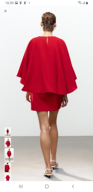 Vestido rojo Zara - Nuevo