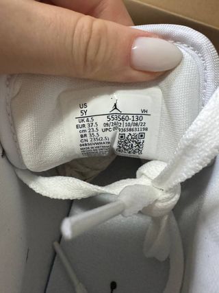 Nike Air Jordan 1 Low - Bianche