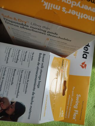 Sacaleches Medela Swing Flex + accesorios