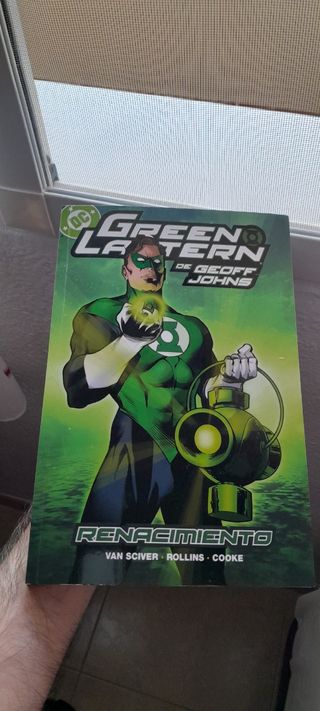 Green Lantern Renacimiento de Geoff Johns