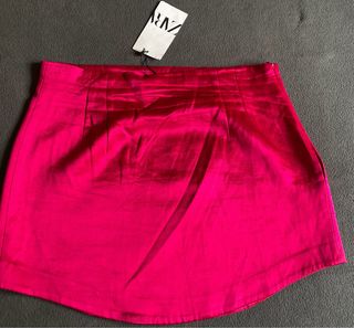 Mini Falda Zara Rosa