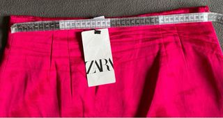 Mini Falda Zara Rosa