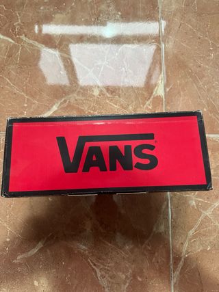 Zapatillas Vans rojas