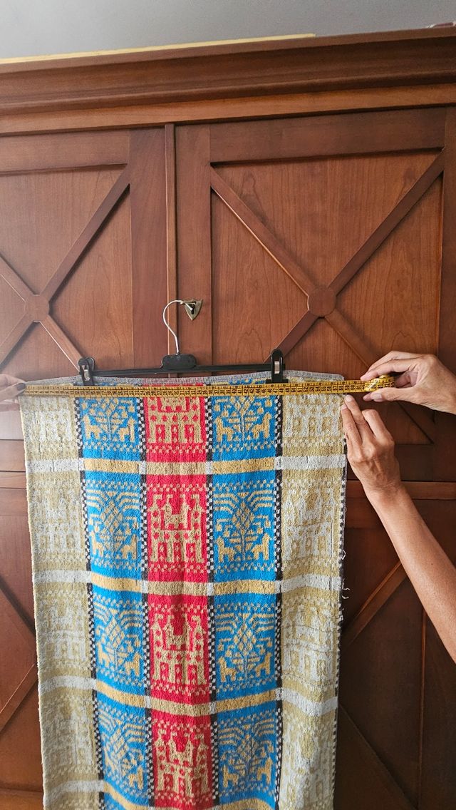 Toalla baño vintage años 60