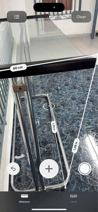 Perchero moderno cristal metal