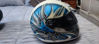 2 Cascos moto modular y integral Shark.