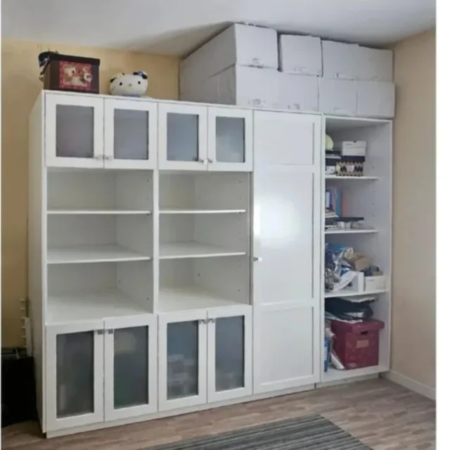 OFERTA- Librería blanca 2m. YA DESMONTADA