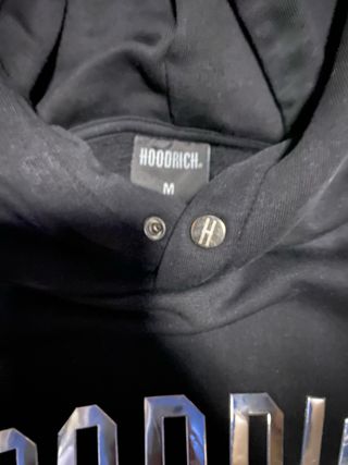Sudadera Hoodrich negra talla S/M