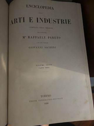 enciclopedia delle arti e industrie
