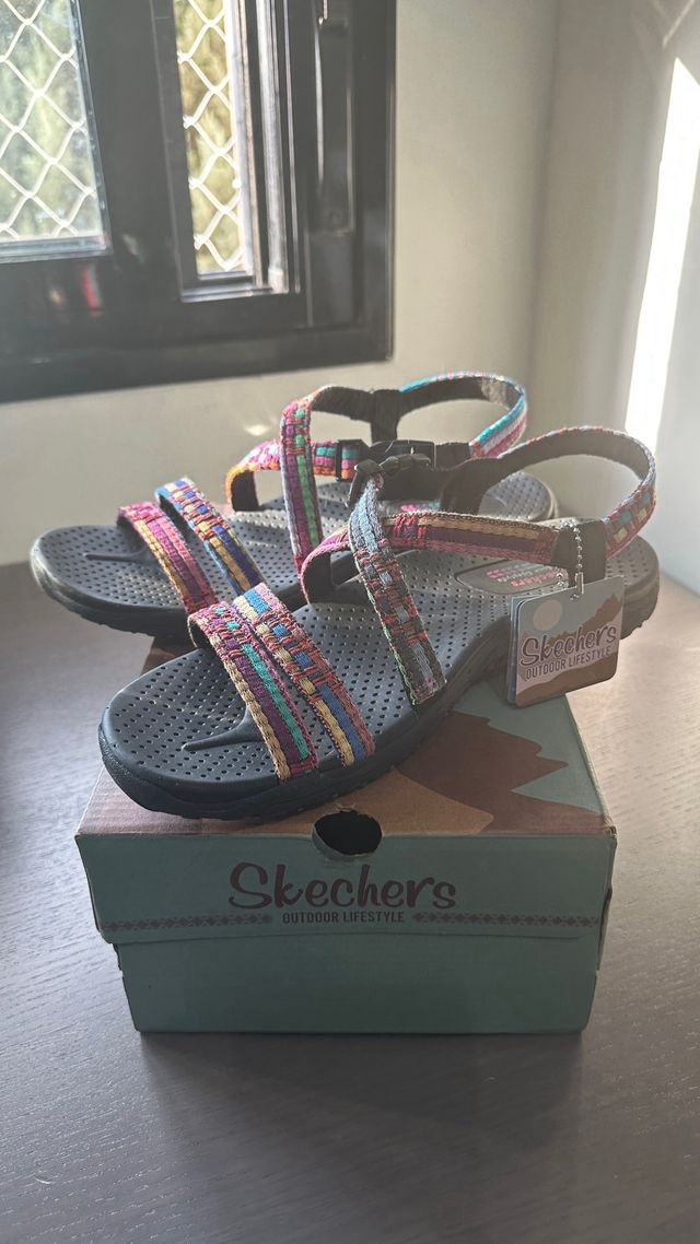 Sandalias Skechers mujer multicolor 39.5