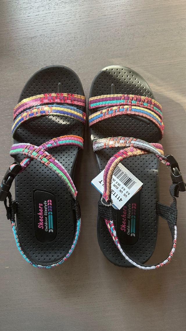 Sandalias Skechers mujer multicolor 39.5