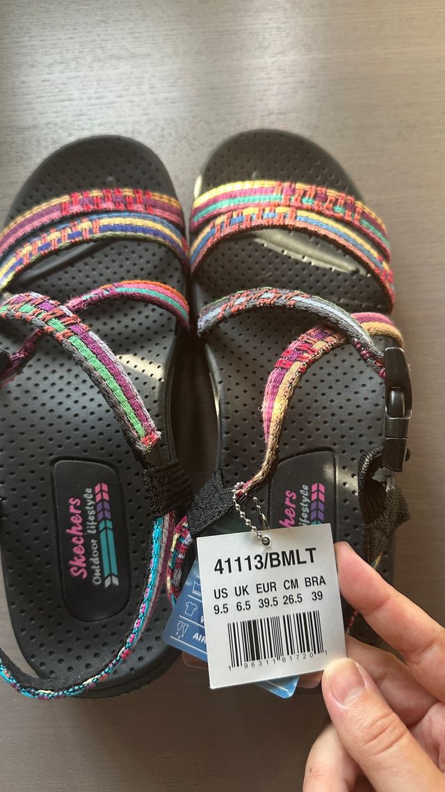 Sandalias Skechers mujer multicolor 39.5