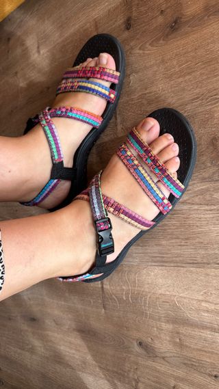 Sandalias Skechers mujer multicolor 39.5