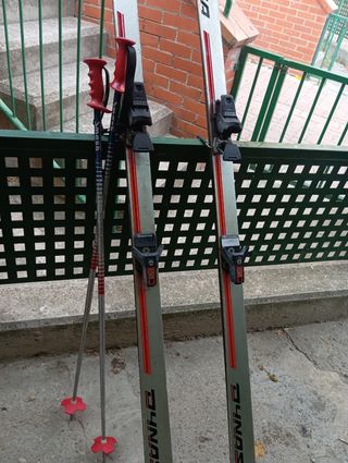 Esquís Dynastar Visa + Bastones