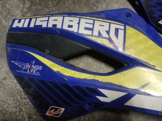 Placas Husaberg: Laterales radiador
