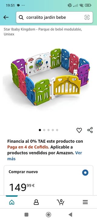 Parque bebé Star Ibaby Kingdom
