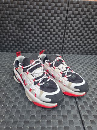 Zapatillas Puma Lqdcell - rojas y blancas