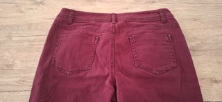Pantalones burdeos largos NUEVOS