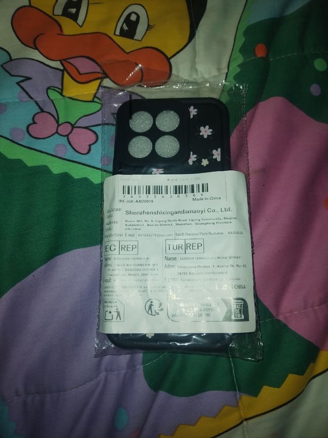 Funda honor x8b - Flores negras