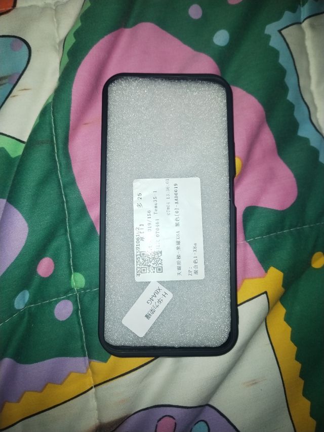 Funda honor x8b - Flores negras