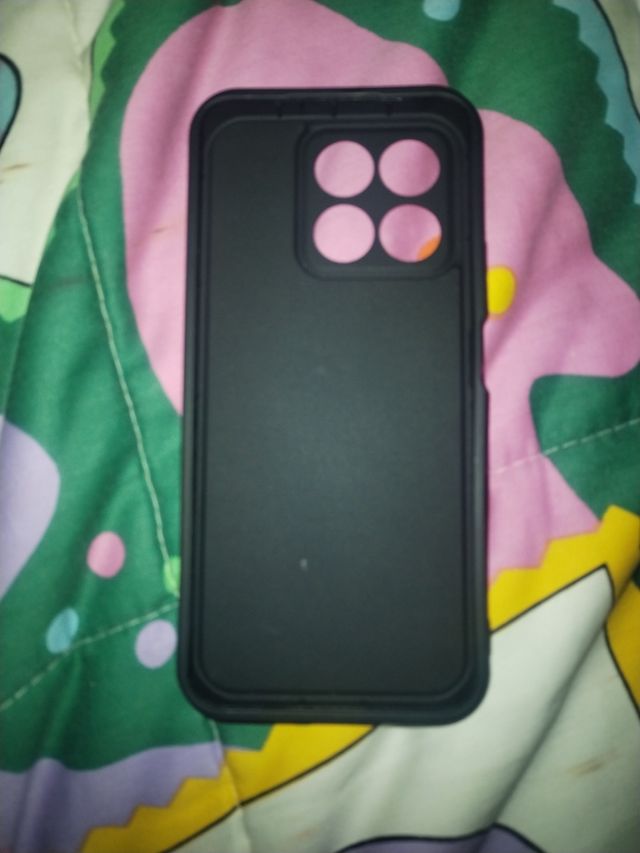 Funda honor x8b - Flores negras
