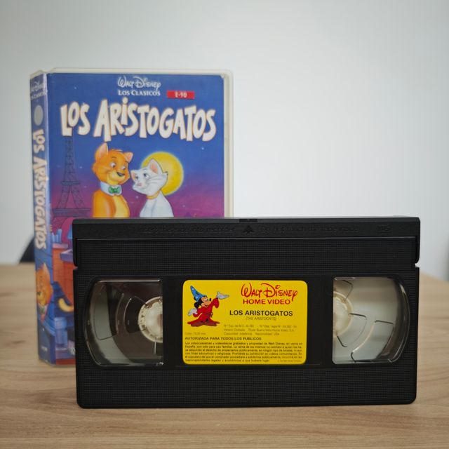 VHS Los Aristogatos (Español)