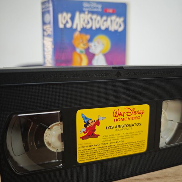 VHS Los Aristogatos (Español)
