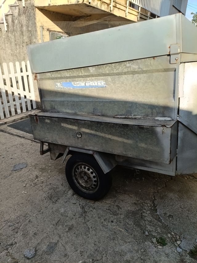 Remolque metálico - 1 eje