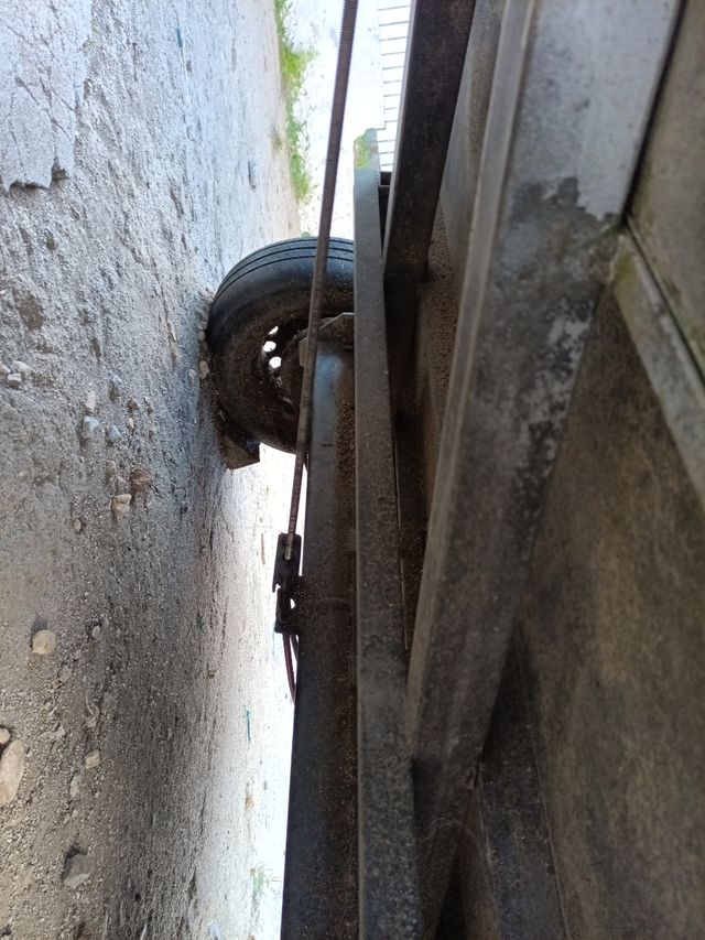 Remolque metálico - 1 eje