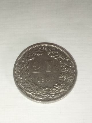 Monedas suizas confederación Helvetica