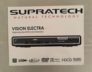 Reproductor DVD Supratech Karaoke