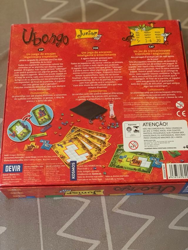 Juego de mesa Ubongo Junior