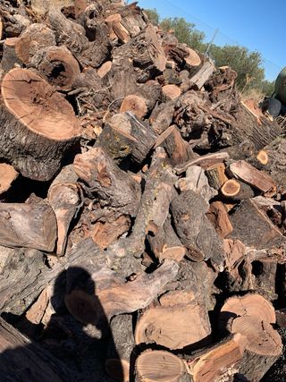 Leña de Olivo y Almendro