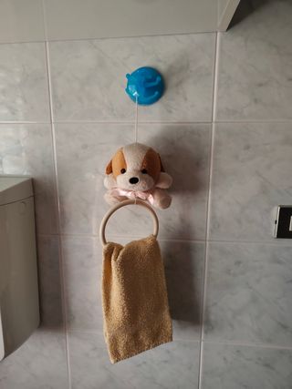 Porta asciugamani cagnolino