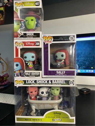 Lote Funko Pop Pesadilla antes de navidad