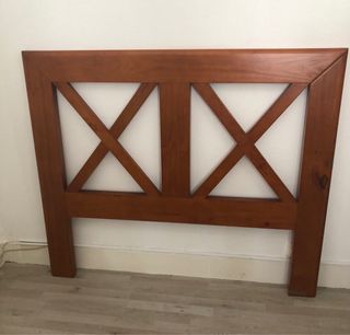 Cabecero cama madera 135cm