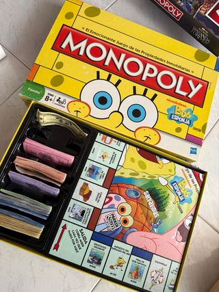 Monopoly Bob Esponja Nickelodeon