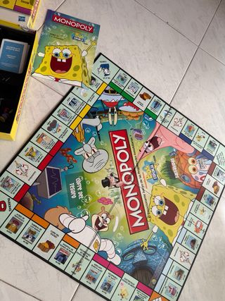 Monopoly Bob Esponja Nickelodeon