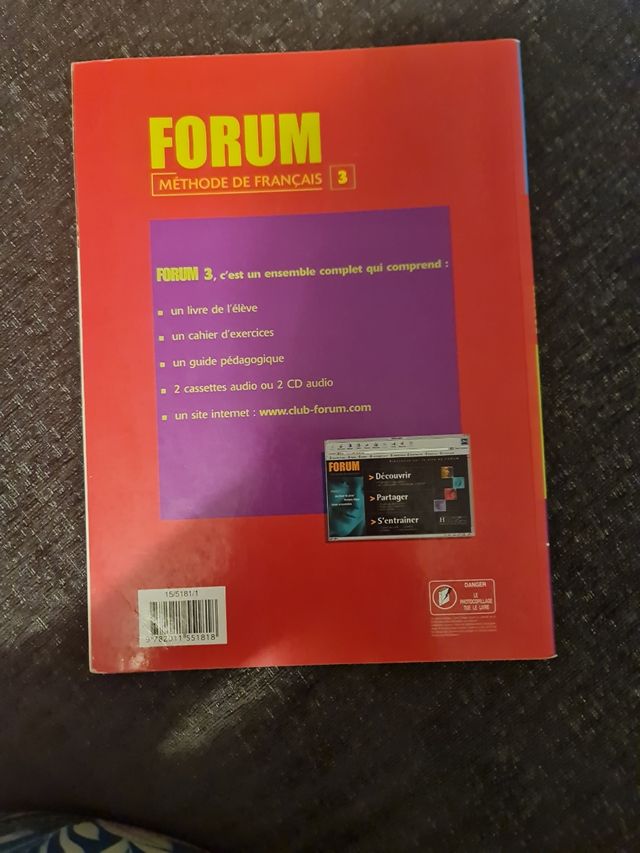 Forum, niveau 3 : livre de l'eleve (French Edit...
