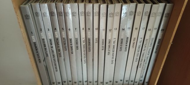 20 CDs Elvis Presley - From Elvis in Memphis