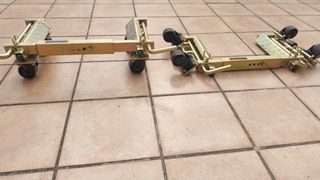 2 carritos portacoches